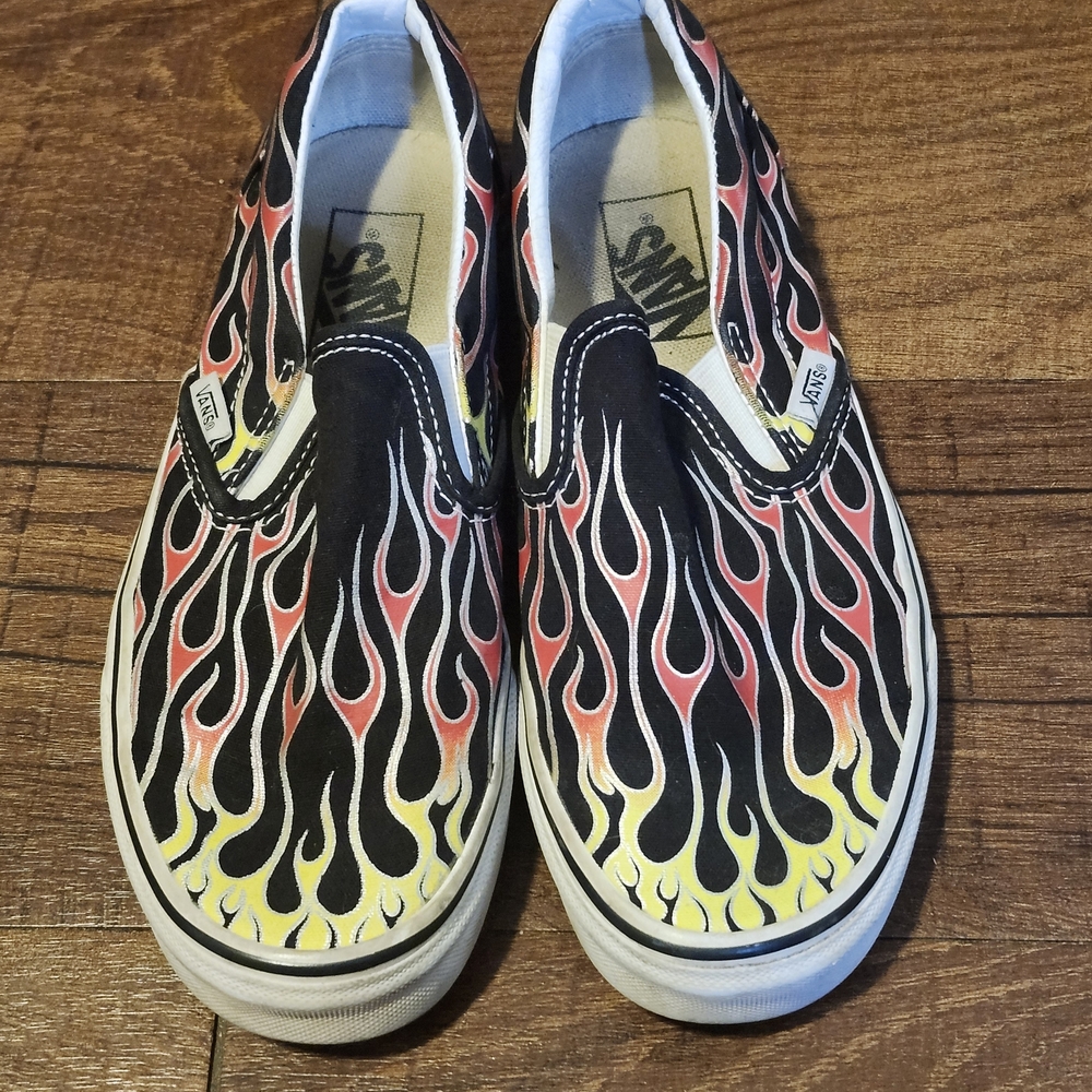 Vans Flame Slip-On Sneakers